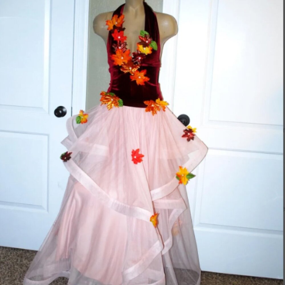 2 piece fairy queen gown OOAK handmade